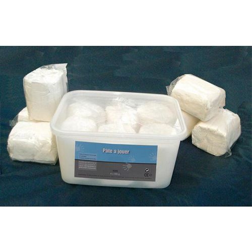 Boîte hermétique de 3 kg de pâte à modeler blanche sélection pichon - Image principale
