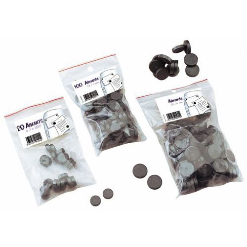 Aimant rond Ø 13 mm x 5 mm d’épaisseur (Sachet de 20) - Image principale