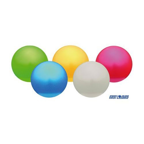 Lot 5 ballons de jeu éveil PVC 18 cm - Image principale