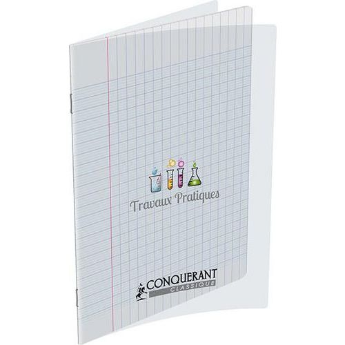 Cahier TP piqûre 64 pages polypropylène 17x22 cm 90 g - Image principale