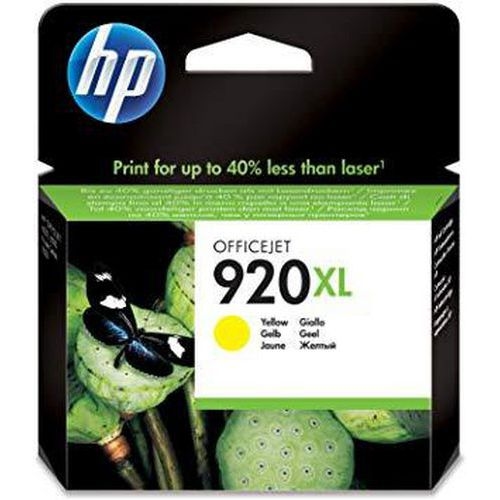 Cartouche jet d'encre HP 920 XL grande capacité jaune CD974AE - Image principale