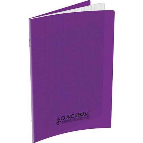 Cahier polypropylène 90g 60 pages seyes 17x22 cm - violet - Image principale