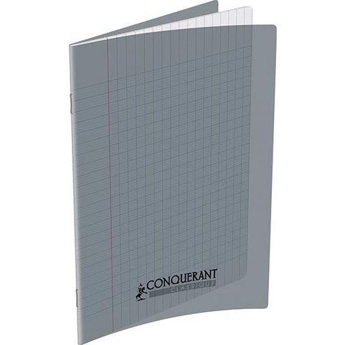 Cahier polypropylène 90g 96 pages seyes A4 - gris - Image principale