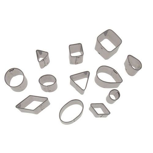 Ensemble de 12 mini emporte pièces - Image principale