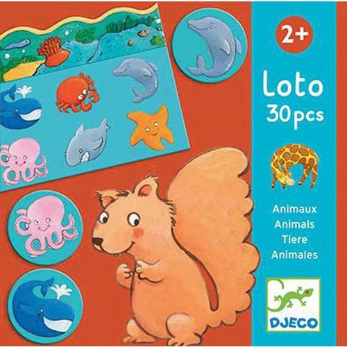 Loto des animaux en carton - Image principale