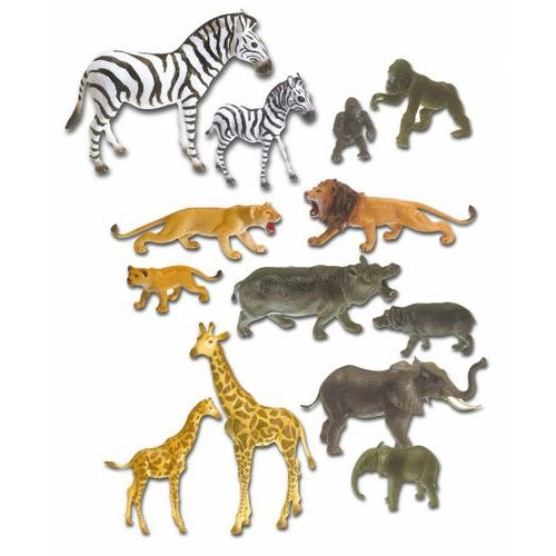 Les animaux de la jungle et leurs petits - Image principale