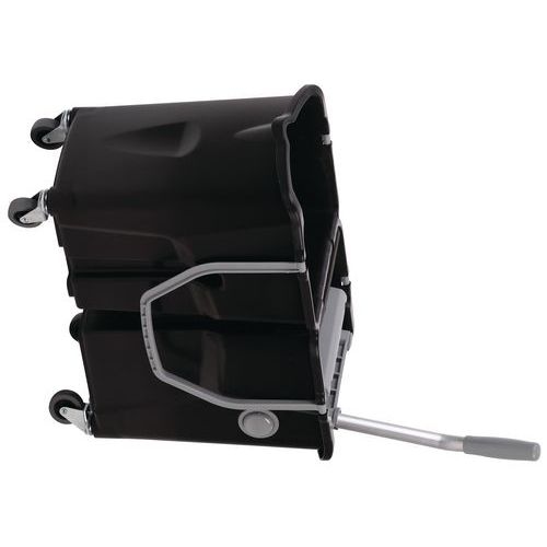 Chariot de lavage double seau 2 x 15 L avec presse à plat - Image 4