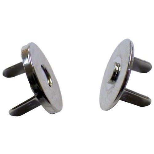 Bouton magnétique argent (Lot de 10) - Image principale