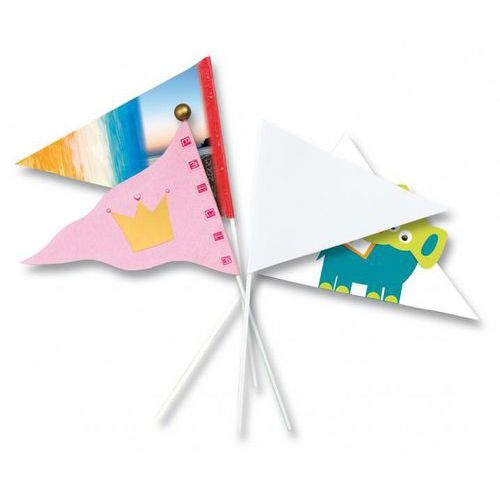 Fanion forme triangulaire (Lot de 20) - Image principale