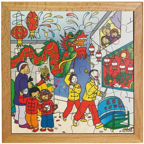 Puzzle à thème la fête du nouvel an chinois - Image principale