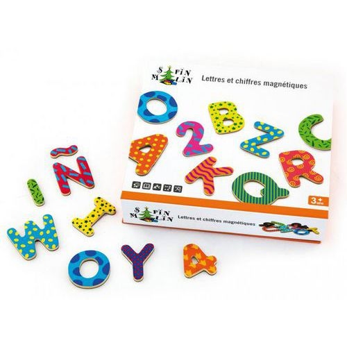 Lettres et chiffres magnétiques - Image principale