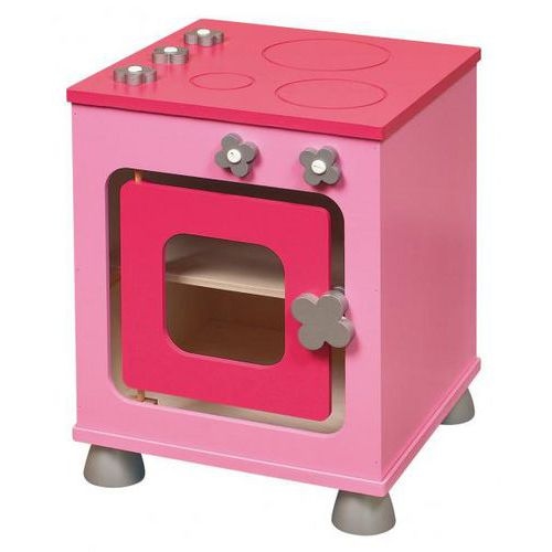 Meuble cuisson 3 plaques, four. dim. 39x39x47 cm - Image principale
