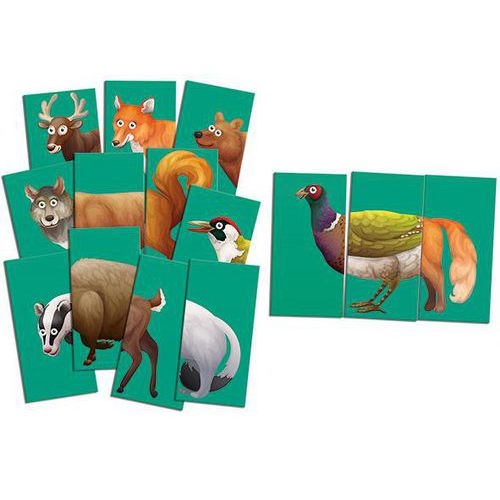 Jeux géant MIX MAX - les animaux de la forêt - Image principale