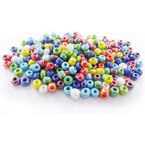 Bocal 500 grammes perles de rocaille couleurs métallisées - Image 3