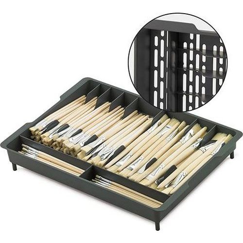 Boîte de rangement alvéolée pour pinceaux - Image principale