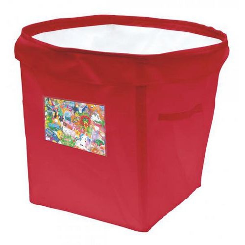 Lot de 4 paniers ronds en tissu - Image principale