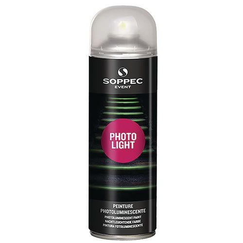 Peinture photoluminescente en aérosol - Photolight - Soppec - Image principale