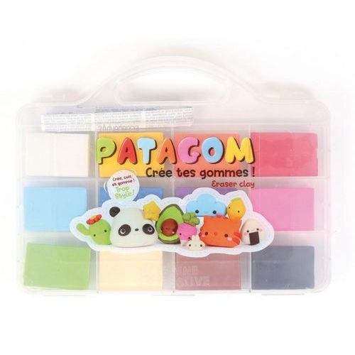 Valisette 12 pains 25g patagom couleurs assorties - Image principale