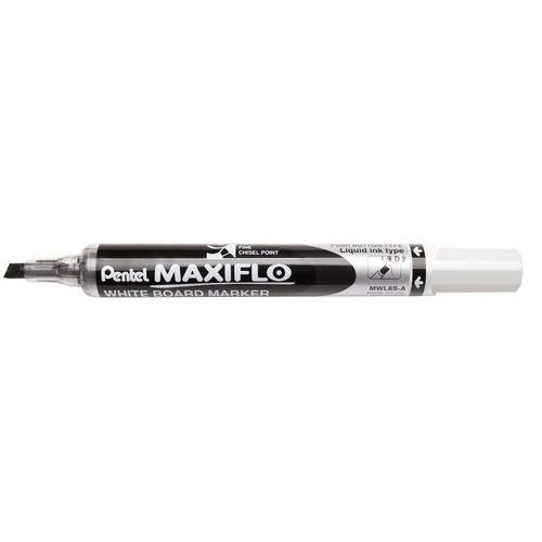 Marqueur Maxiflo Pentel pointe biseautée - noir - Image principale