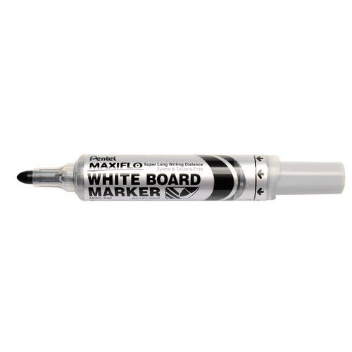 Poch 4 marqueurs Maxiflo Pentel pointe ogive large assortis - Image 7