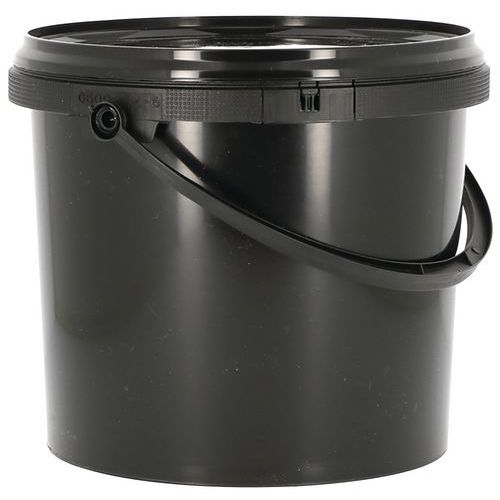 Seau de couleur avec couvercle – 5L - Image 4