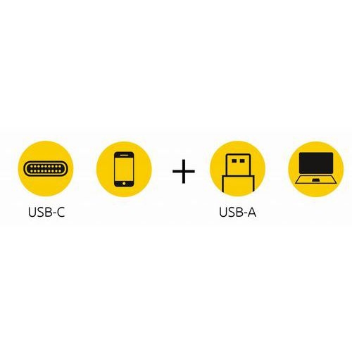 Clé USB 3.0/USB 3.1 Type C cMobile Line - 64Go INTENSO - Image 3