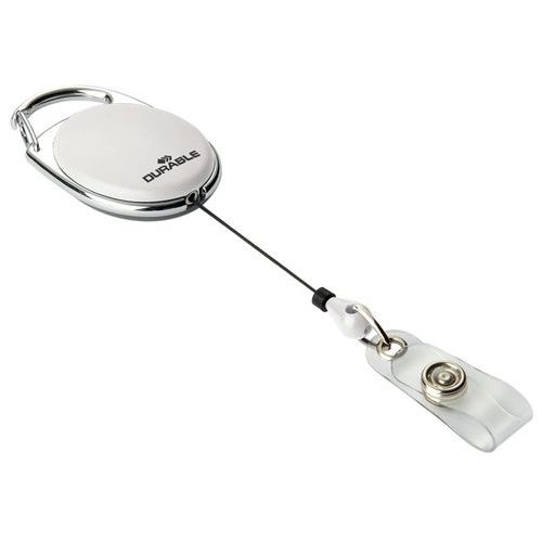 Lot de 10 Enrouleur pour badge ovale - Image principale