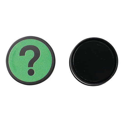 Lot de 5 aimantsean Management Question Vert - Image 4