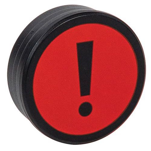 Aimant rond avec symbole Point d'exclamation - Image 4