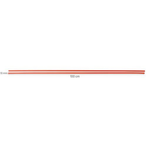Ruban magnétique pour plannings (lot de 2) - Rouge - Image 3