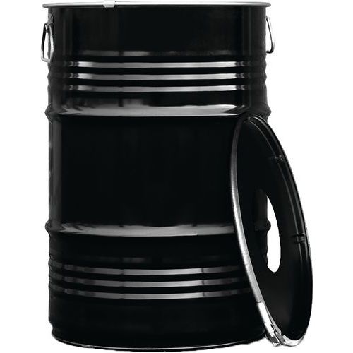 Poubelle 60L avec couvercle ouverte The BinBin - Vepabins - Image principale