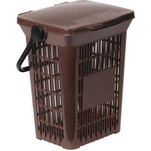 Poubelle Umimax ventilé porte-sac à ordures 10 L - Vepabins - Image principale