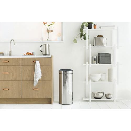 Poubelle Touch bin New 30 ltr Brabantia inox - Image 2