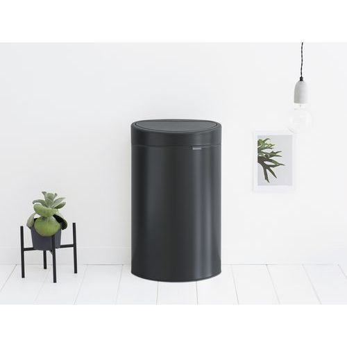 Poubelle Touch bin New 40 ltr Brabantia mat noir - Image 4