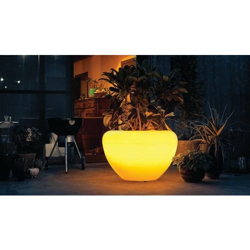 Jardinière Scoop light extérieure Manga Street - Image 2