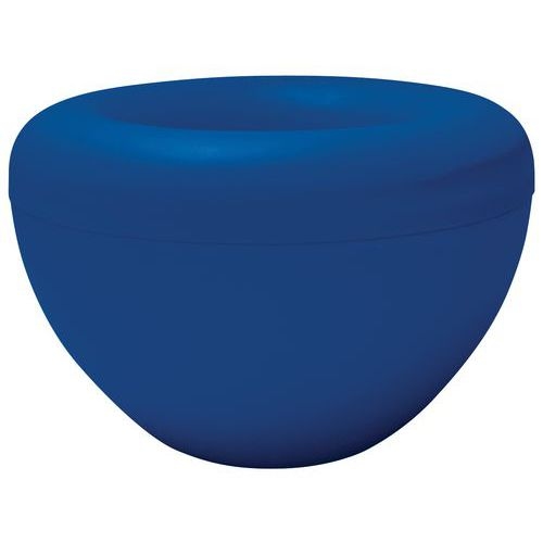 2 jardinières intérieures Scoop avec pots - violet bleu - Image principale