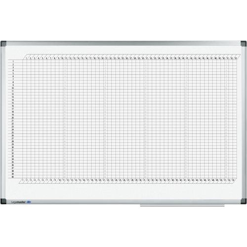 PREMIUM planning annuel 53 semaines 60x90cm Acier laqué - Image principale