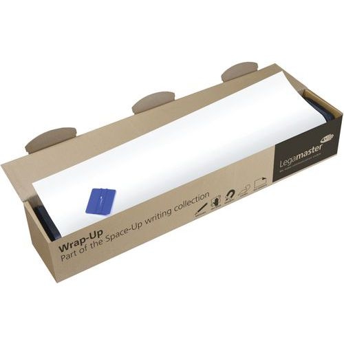 WRAP-UP rouleau de tableau 101x1200cm Polypropylene blanc - Image principale