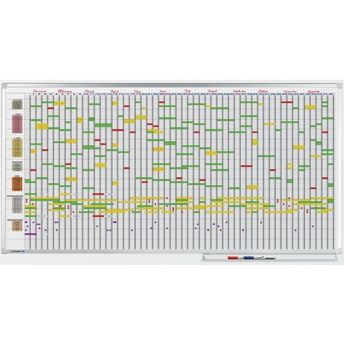 PROFESSIONAL planning annuel 75 articles 100x200cm Émail - Image 2