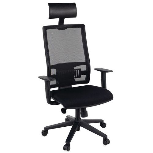 Fauteuil de bureau avec têtière Office - Manutan Expert - Image principale