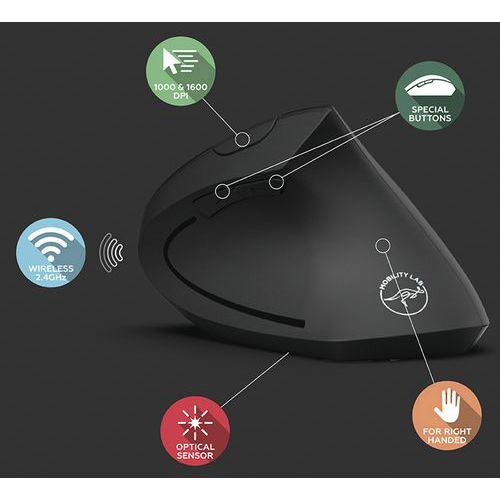Souris sans fil ergonomique verticale - Mobility Lab - Image 9