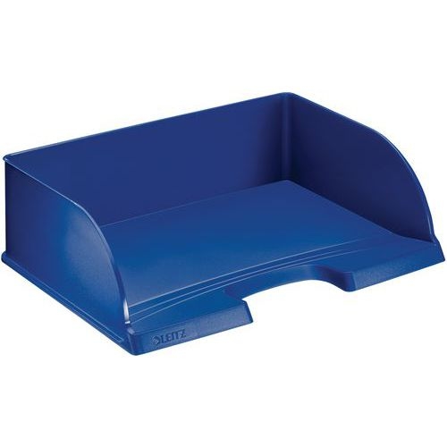 Lot de 4 Corbeille à courrier Leitz Plus Jumbo, paysage Bleu - Image principale
