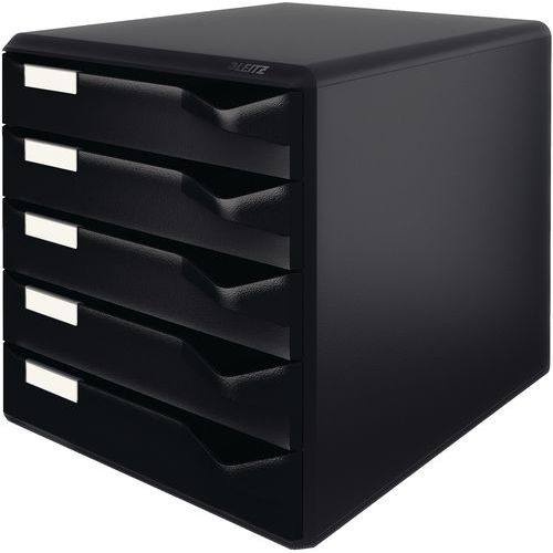 Bloc de classement Leitz 5 tiroirs Noir - Image principale