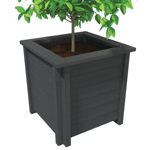 Jardinière Plazza 93x93 cm - gris - Image principale