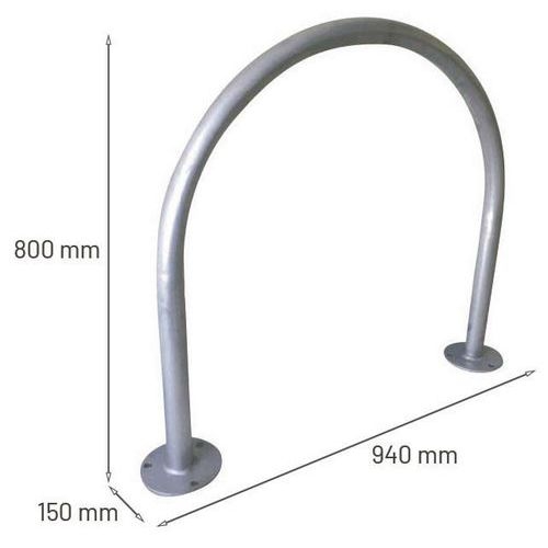 Support cycle individuel large acier - Image 3
