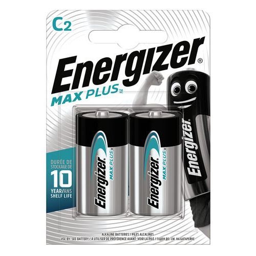 Lot de 2 Pile alcaline Max PLus C/LR14 FSB2 - Image principale