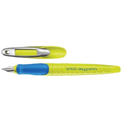 Lot de 6 Stylo plume my.pen, plume: M, vert / bleu - Image principale