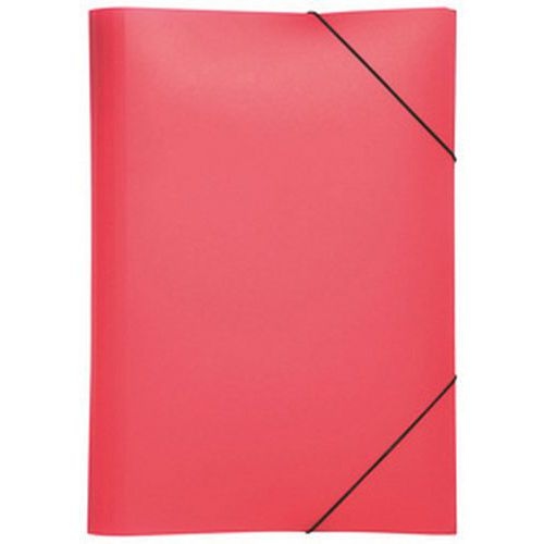 Lot de 6 Chemise à élastique 3 rabats "Trend Colours", A4, rouge - Image principale