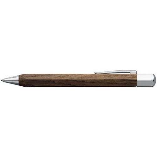 Stylo à bille rotatif Ondoro chene fumé - Image principale