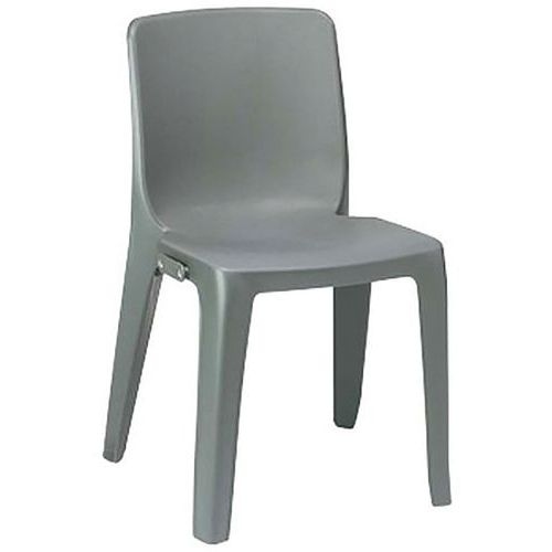 Chaise empilable et assemblable Denver M2, anthracite - Grosfillex - Image principale
